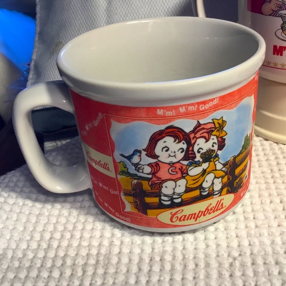 Vintage 1993 & 1998 Campbell's Soup Mm Mm Good Soup Cup Bowl Coffee Mug~Set of 3 - Picture 2 of 7